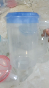 Ca đựng nước 2.5 lít màu trong suốt có vạch đo thể tích hàng Cao cấp việt nhật