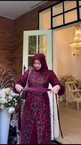 Fania Dress: Bridesmaid Brukat & Dress Kondangan Wanita