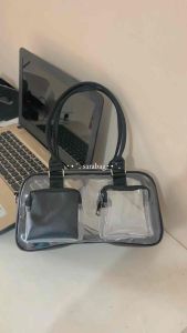 Tas Wanita Transparan PVC Tebal: Tas Konser Praktis & Tahan Lama