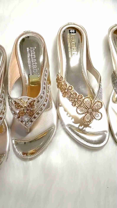 Dép kẹp nữ quái đính đá cao 4phân và 6phân