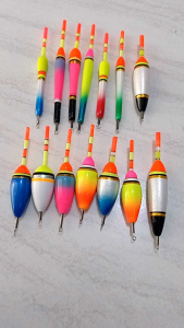 Pelampung Pancing Kleman fiber + kleman Setarlite 20pcs type F4