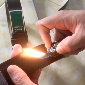 Ikat Pinggang Pria Model Jarum Tusuk: Aksesoris Pria Gaya Gaul