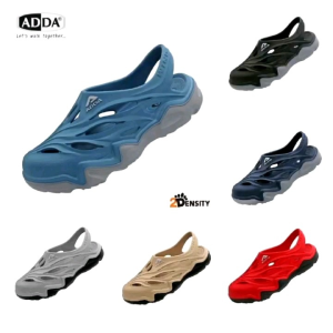 รองเท้าผู้ชาย คอมพิวเตอร์ ADDA 2density ลด 5TD75 ชุดเป็น รูปแบบ รองเท้ารัดส้น ที่มีความปลอดภัย 7-10