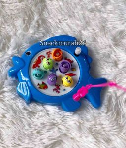 Mainan Anak FANCY pancing putar ikan 1 kolam / fishing rotate magnet