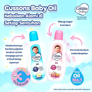 Minyak Bayi Cussons Soft & Smooth 50+50Ml: Aman & Efektif