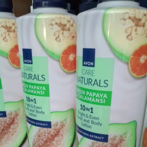 Avon Natural Papaya Lotion: Green Body Care