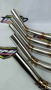 Leher Knalpot Standar Racing Full stainles Cacing Vario Beat fi Mio inlet 28-32mm
