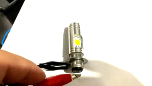 Promo lampu led depan 2 sisi M2B cree original AC/DC 8watt H6 Beat Mio Vario Dan lain lain