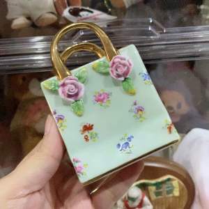 England Surplus Porcelain Hand Bag Stirrer Spoon Holder Utensils Holder