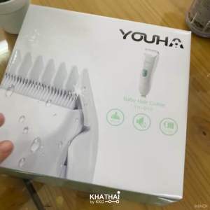 ปัตตาเลี่ยนตัดผมเด็ก Youha เสียงเงียบ ใช้ได้ตั้งแต่แรกเกิด-ผู้ใหญ่ บัตตาเลี่ยน มีแบตในตัว ประกัน 1 ปี