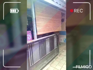 tirai krey bambu sawit outdoor plus tali penggulung