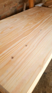 papan kayu jati belanda halus mulus presisi 100x60 cm tebal 2 cm