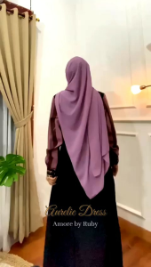 gamis produk Amore by ruby edisi Aurelie dress