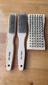 Thùng 200-Bàn Chải Cán Gỗ 5Hàng-7Hàng-Vuông