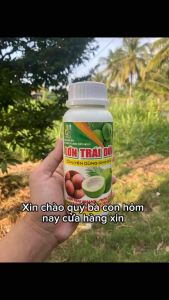 Lớn Trái Dừa giúp lớn trái tròn trái chống nứt trái Cơm Dày Chuyên Dùng Cho Dừa Chai 500Ml