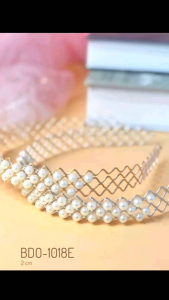 Fashion Bando Mutiara Permata Korea Mix Model Hairband Pearls