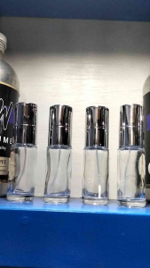 PROMO 12 PCS ( 1 LSN) BOTOL PARFUM HM 15 ML TUTUP SILVER / BOTOL KOSONG 15 ML