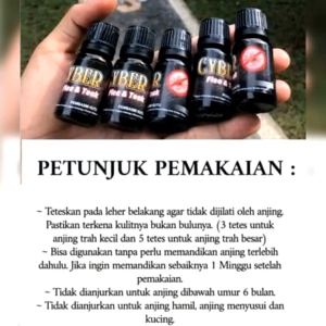 Obat Kutu Anjing Terampuh CYBER Flea & Tick / Jaminan Kwalitas Ampuh Membasmi Kutu Anjing Obat Untuk Anjing Dewasa Kutu Anjing 10 Ml - Lazada