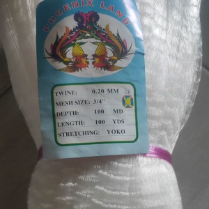 Jaring Ikan Kecil & Bahan Jala 0.20 3/4 Inci 100md/100yds