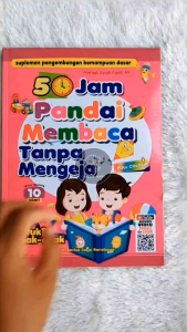 Buku Belajar Anak 50 Jam Pandai Membaca Tanpa Mengeja - Serba Jaya