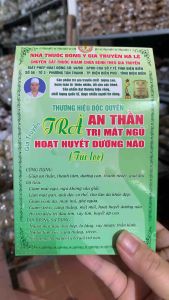 Trà An Thần Trị Mất Ngủ Hoạt huyết Dưỡng Não Hà Lê (25 túi lọc )- Đặc Sản 277