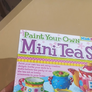 4M Paint Your Own Mini Tea Set toys for girls