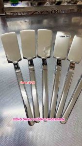 🅾️ XẺNG DÁNG VUÔNG CHOCKMEN INOX 304