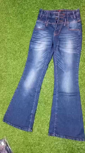 TR16- CELANA CUTBRAY JEANS HW KANCING 3 SZ 28-31 STREET