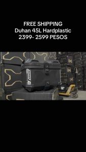Duhan Abs plastic topbox with metal baseplate