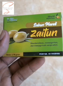 Sabun Zaitun AL GHUROBA | Sabun Herbal Zaitun Pembersih Flex