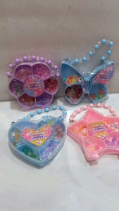 Mainan Anak Kotak Hadiah Gelang Kalung Mainan Merakit Perhiasan Melatih Kreatifitas no 49088