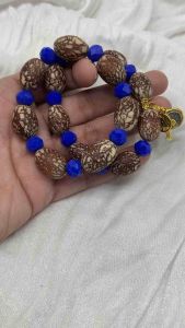 2027 Luminous Blue Crystal with Buto ng Sinukuan/Cross/St.Benedict/Money Tree Lucky Charm Bracelet(for Kid & Adult)