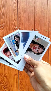 1 Hari Jadi Cetak Foto Polaroid 2R 50 Foto Bahan Glossy 260 Tebal Bisa COD Gratis Ongkir