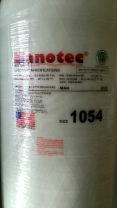 Tabung Filter Air Set Tabung FRP 1054 Nanotech 10 X 54 Filter Air & Kepala Kran 3 Way Valve.