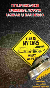 TUTUP RADIATOR UNIVERSAL TOYOTA UKURAN 11 BAR DENSO