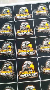 STIKER SINAR MUSIC | STIKER SOUND | STIKER AUDIO | STIKER SOUNDSYSTEM | STIKER PACK | STIKER 1 LEMBAR | STIKER CROMO ISI 24 BIJI