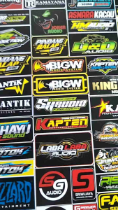 STIKER SOUND | STIKER AUDIO | STIKER SOUNDSYSTEM | STIKER PACK | STIKER 1 LEMBAR | STIKER CROMO