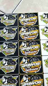 STIKER BREWOG AUDIO | STIKER SOUND | STIKER AUDIO | STIKER SOUNDSYSTEM | STIKER PACK | STIKER 1 LEMBAR | STIKER CROMO ISI 28 BIJI