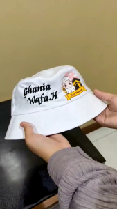 Topi bucket anak manasik haji
