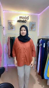 Kemeja Wanita Desain Casual: Kenali Olivia Shirt