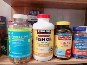 Viên Uống Dầu Cá Fish Oil 1000mg Omega 3 300 mg Loại 400 Viên Của Mỹ - Date 08/2027