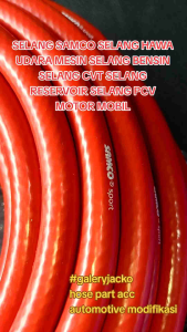 SELANG BENSIN SAMCO LAPIS BENANG MOTOR MOBIL UKURAN 6x14mm