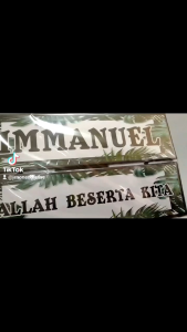 hiasan dinding rohani Immanuel (IM05)