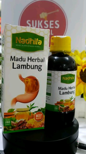 MADU SEHAT LAMBUNG NADHIFA 280gr Obat Herbal Atasi Maag Perut Kembung Dan Mual