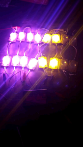 Modul Lampu LED Kanal Bak / Kolong 8 Chanel 16 LED Mata 1 Jumbo