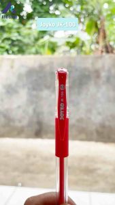 Gel Pen/Pulpen/Pena Joyko Jk-100/0.5MM Biru/Black/Merah 12Pcs