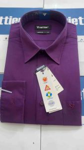 (1P2109) Áo sơ mi nam tay dài Việt Tiến form rộng vải tre