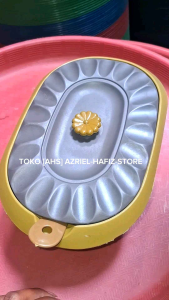 12 Pcs Basi Prasmanan Set Oscar Oval Bahan Tebal BPA Free + Centong Sayur