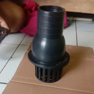 saringan + klep 3 "plat lebar dan tebal untuk irigasi sawah
