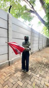 Payung Promosi Merah Putih Sablon Custom Warna Warni Sovenir Custome Souvenir